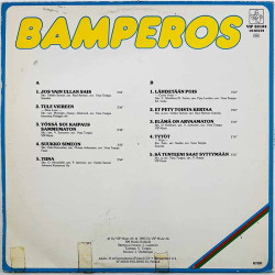 Bamperos Käytetty LP Bamperos juhlalevy 10 vuotta  kansi VG levy VG+ Käytetty LP