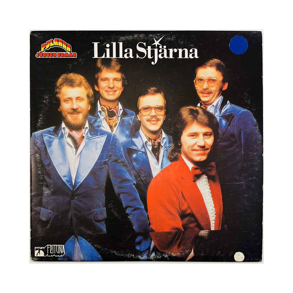 Polarna med Jörgen Edman  Käytetty LP Lilla Stjärna  kansi VG levy EX Käytetty LP