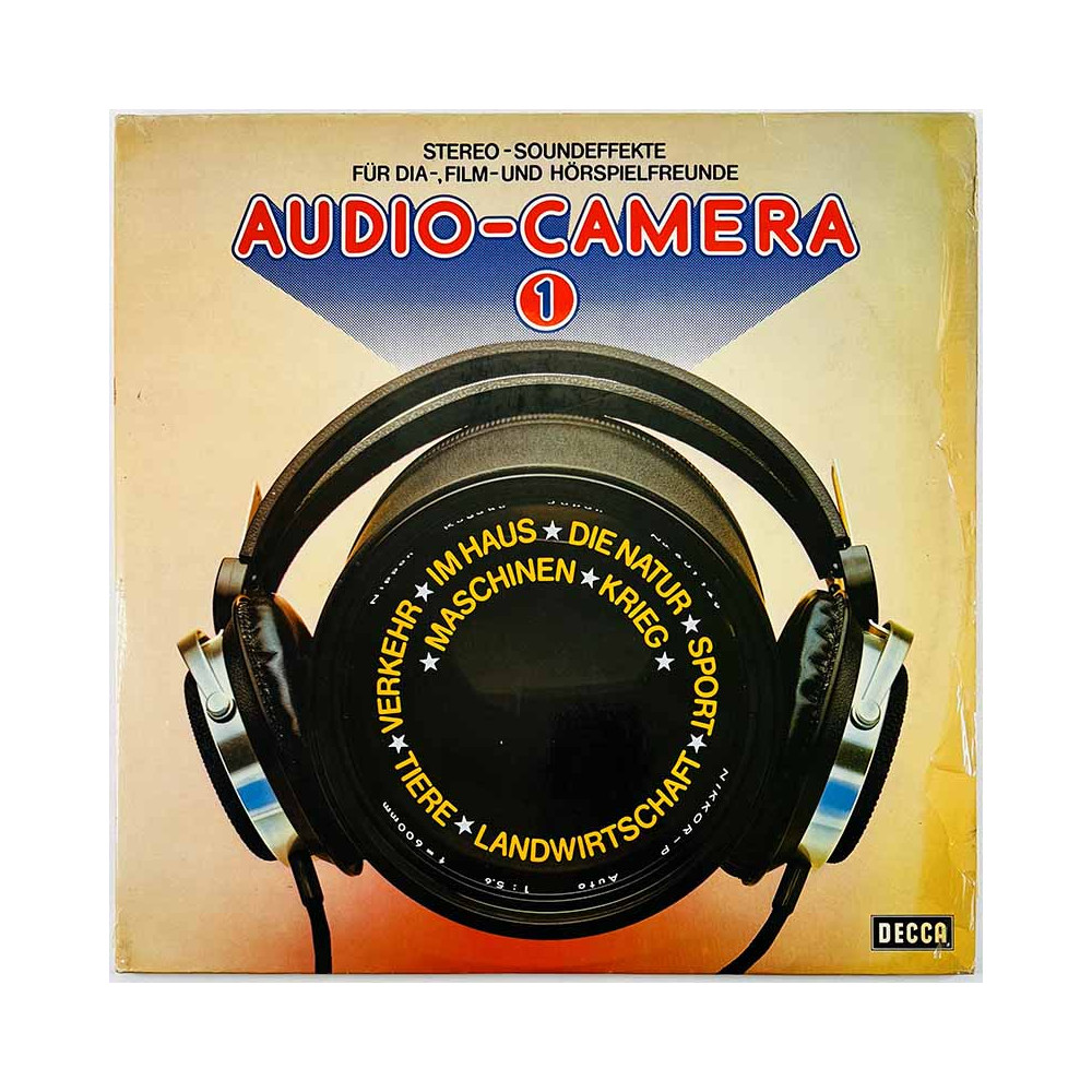 Stereo - Soundeffekte fur film... 1974 6.28308 DM Audio-Camera 1 2LP Begagnat LP