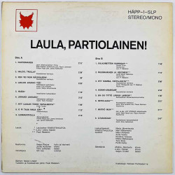 Hämeen Partiopojat  Käytetty LP Laula, Partiolainen!  kansi G- levy EX- Käytetty LP