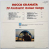 Granata Rocco Käytetty LP 20 Fantastic Italian Songs  kansi VG levy EX Käytetty LP