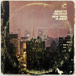 Coleman Ornette Käytetty LP New York is now  kansi G- levy G+ Käytetty LP
