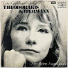 Granhagen Lena Käytetty LP Lena Granhagen sjunger Theodorakis & Biermann  kansi VG+ levy VG+ Käytetty LP