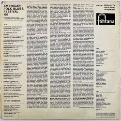 Junior Wells, Otis Rush, Big Joe Turner 1966 885 431 TY American Folk Blues Festival ‘66 Begagnat LP