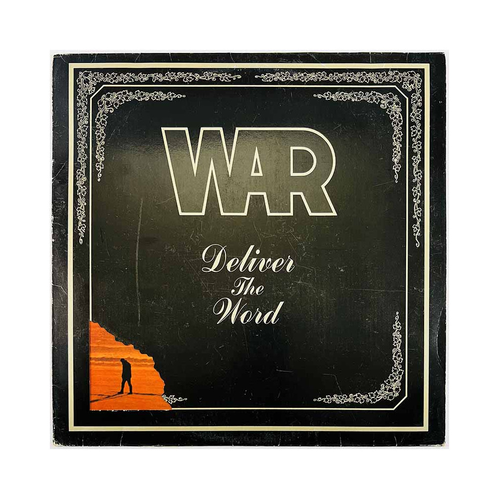 War Käytetty LP Deliver The World  kansi VG levy G+ Käytetty LP