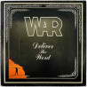 War Käytetty LP Deliver The World  kansi VG levy G+ Käytetty LP