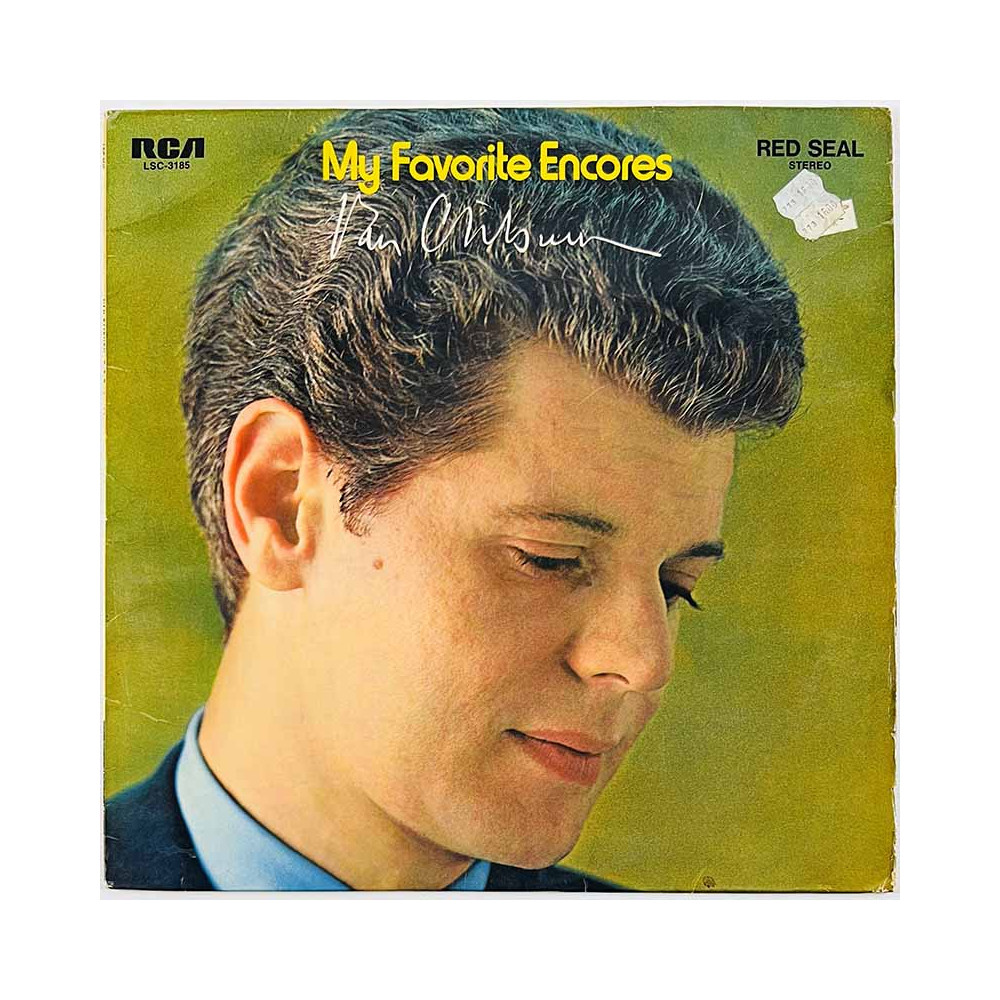 Cliburn Van Käytetty LP My Favorite Encores  kansi VG levy EX- Käytetty LP