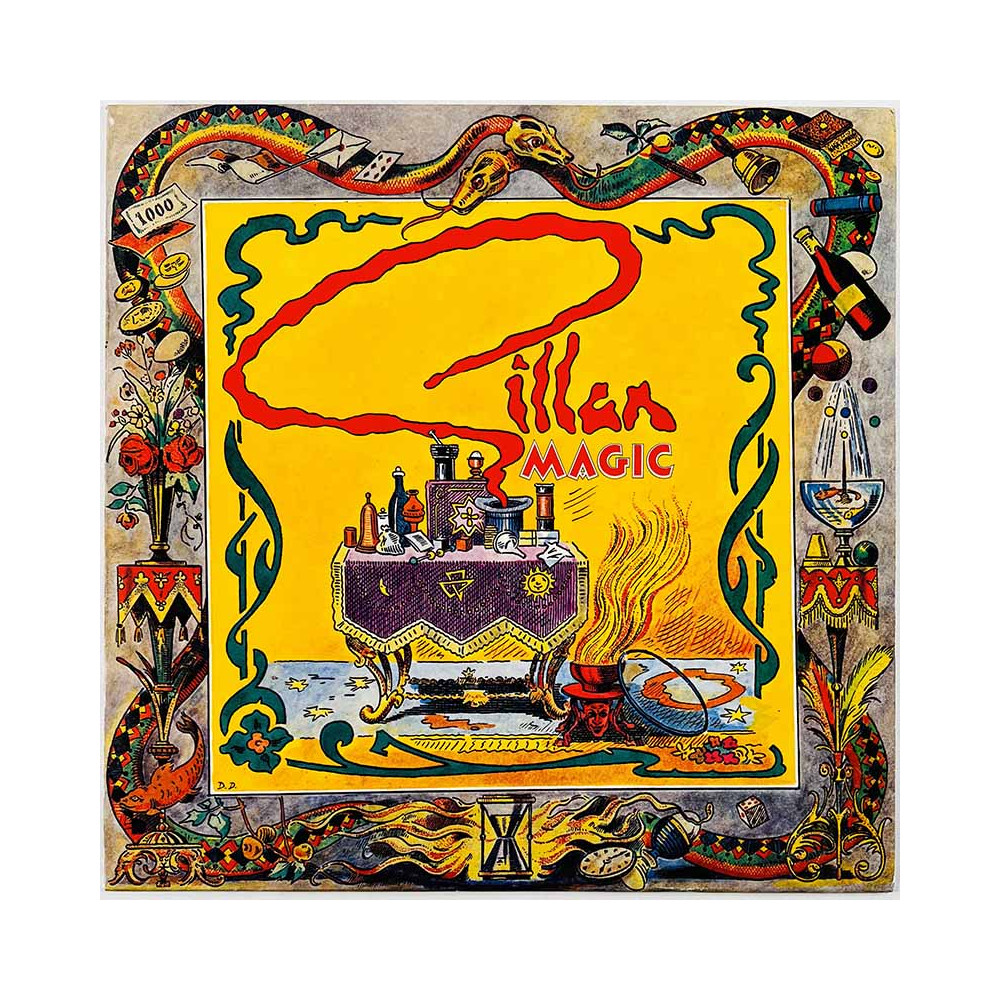 Gillan Käytetty LP Magic, painos Made in Finland  kansi EX- levy EX Käytetty LP