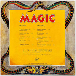 Gillan Käytetty LP Magic, painos Made in Finland  kansi EX- levy EX Käytetty LP