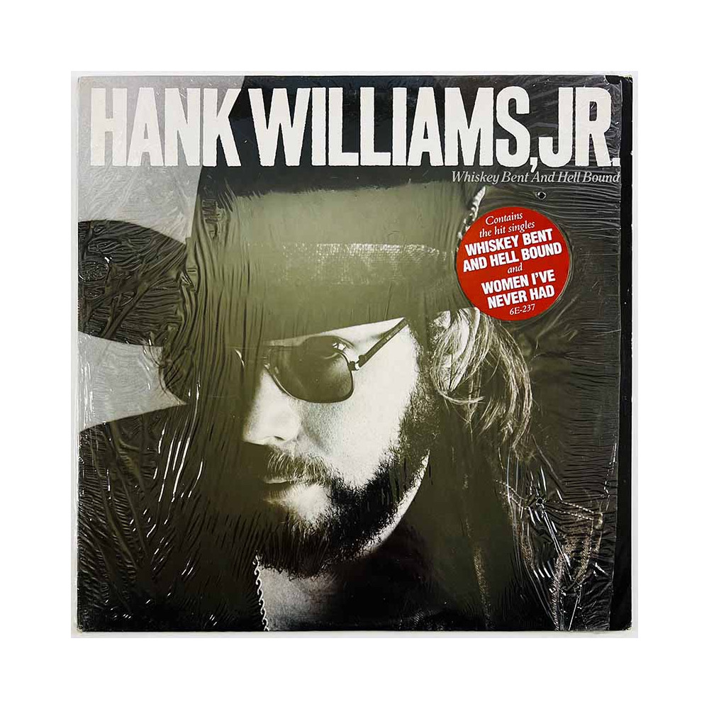 Williams Hank Jr. 1979 6E-237 SP Whiskey bent and hell bound Begagnat LP