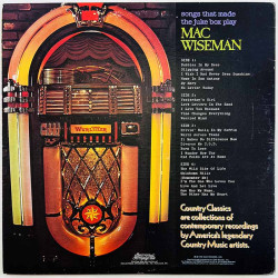 Wiseman Mac Käytetty LP Songs that made the juke box play 2LP  kansi VG levy EX Käytetty LP