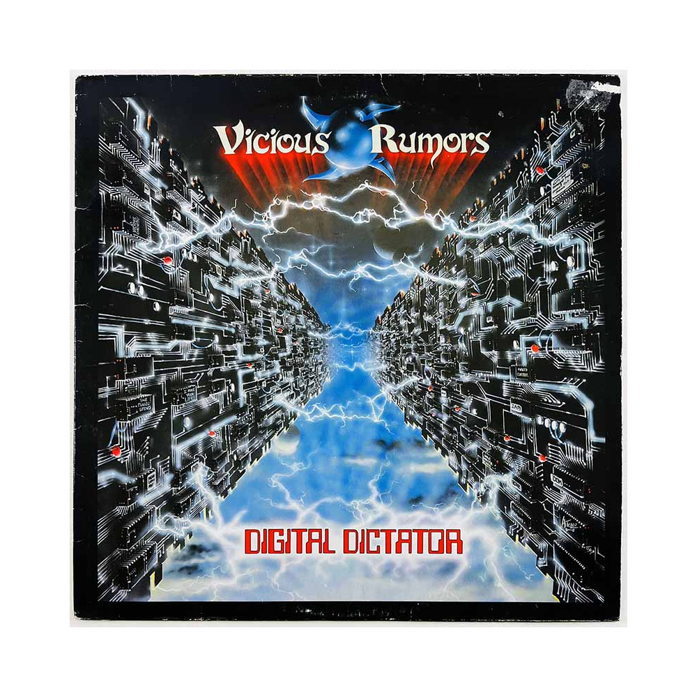 Vicious Rumors Käytetty LP Digital Dictator  kansi VG levy VG Käytetty LP