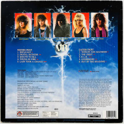 Vicious Rumors Käytetty LP Digital Dictator  kansi VG levy VG Käytetty LP