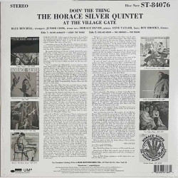 Horace Silver Quintet LP Doin' the Thing - At the Village Gate LP