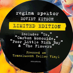 Spektor Regina 2003 093624857181 Soviet Kitsch, yellow vinyl LP