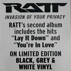 Ratt LP Invasion of your privacy LP