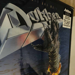Dokken LP Tooth and nail, blue galaxy vinyl LP