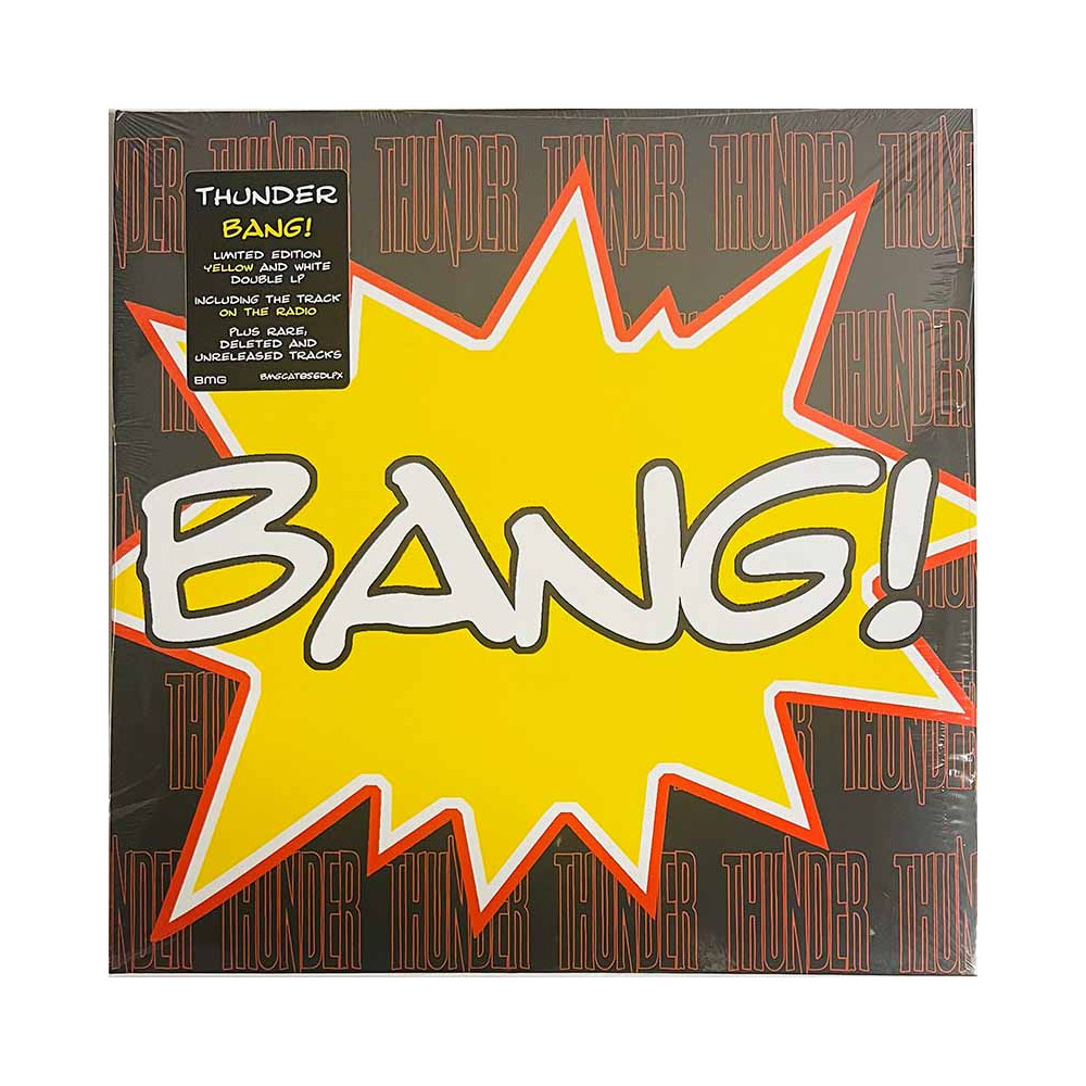 Thunder 2008 BMGCAT856DLPX Bang! limited edition yellow and white 2LP LP