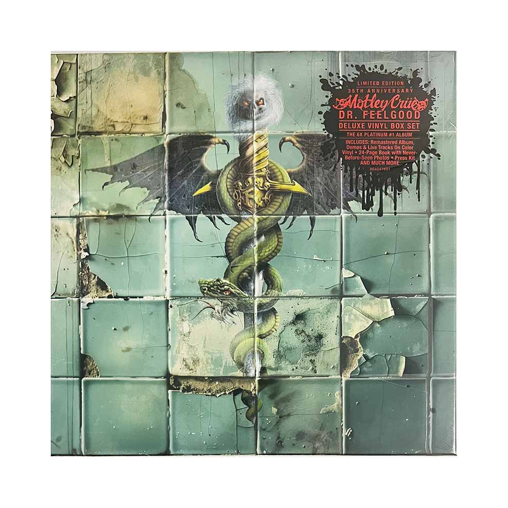 Mötley Crüe LP Dr. Feelgood 3LP LP