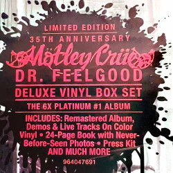 Mötley Crüe LP Dr. Feelgood 3LP LP
