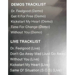 Mötley Crüe LP Dr. Feelgood 3LP LP