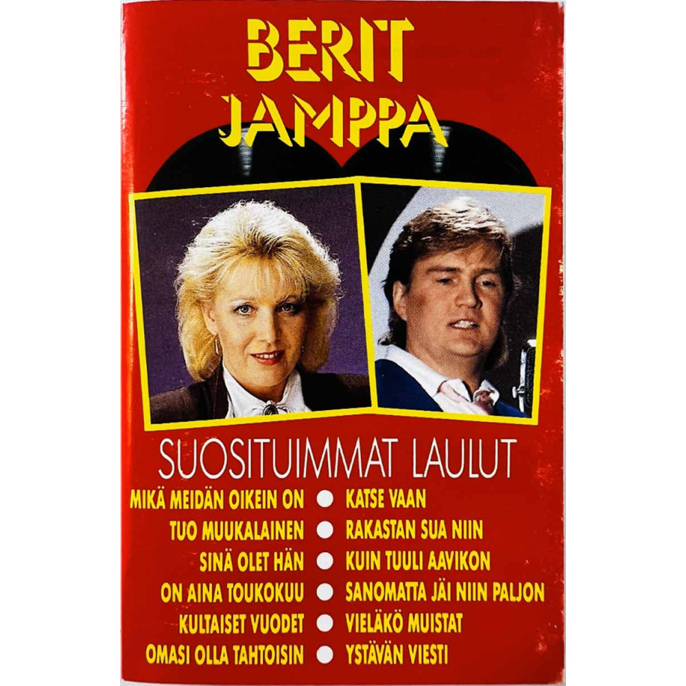 Berit ja Jamppa 1989 BBK 537 Suosituimmat laulut c musikkassett