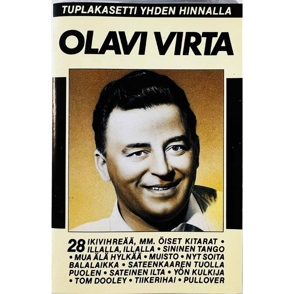 Virts Olavi Musiikkikasetti 28 ikivihreää  kansi EX kasetti EX käytetty kasetti