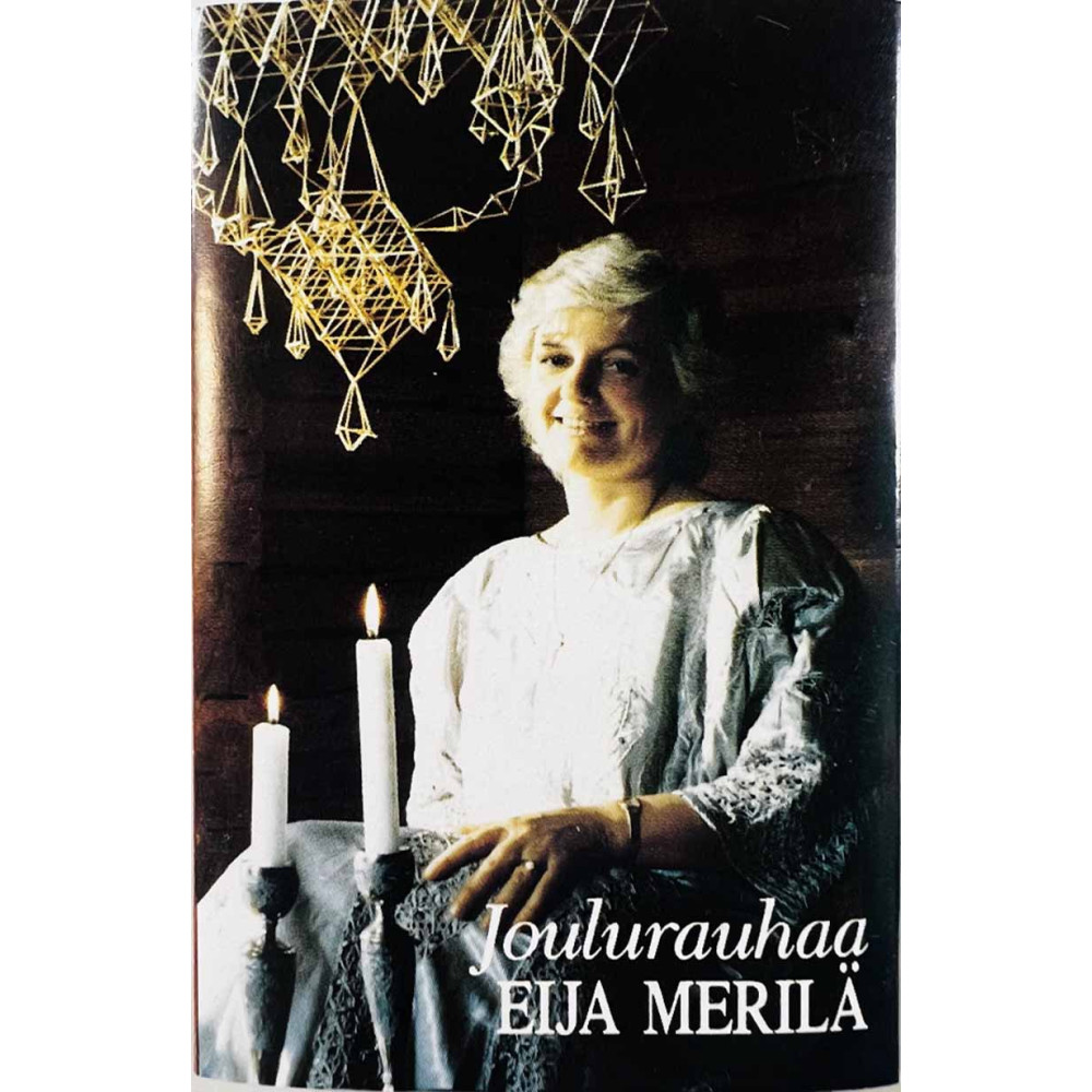 Merilä Eija Musiikkikasetti Joulurauhaa  kansi EX kasetti EX käytetty kasetti