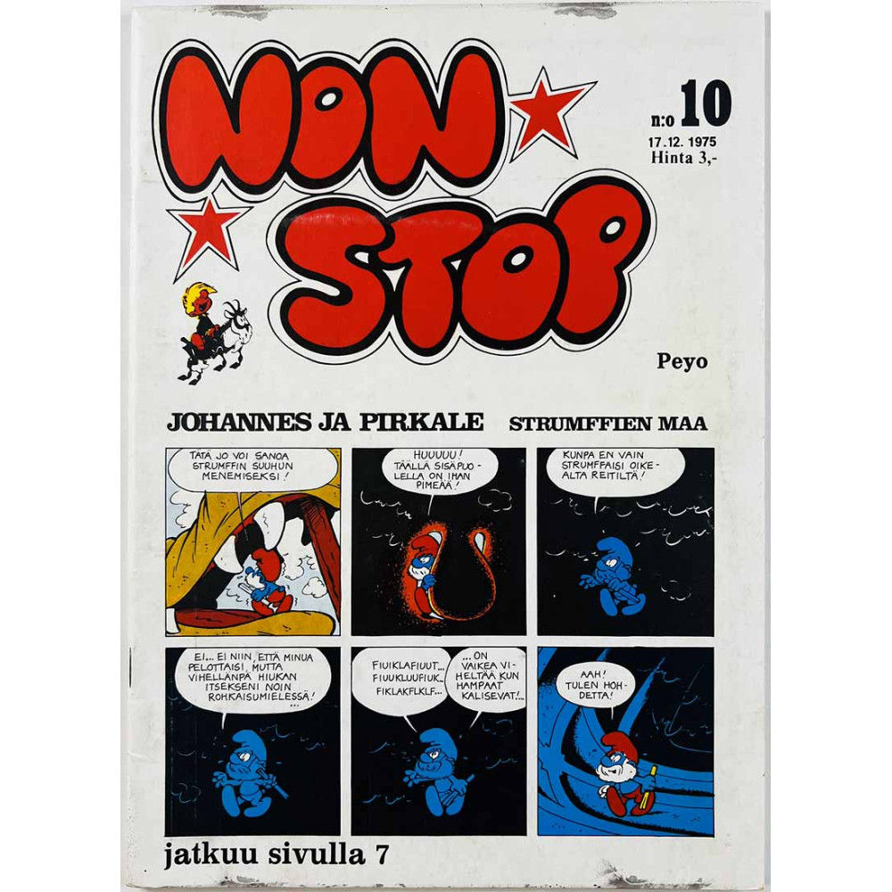 Non Stop : Juhannes ja Pirkale - Lucky Luke - Vekarat ym. - begagnade magazine
