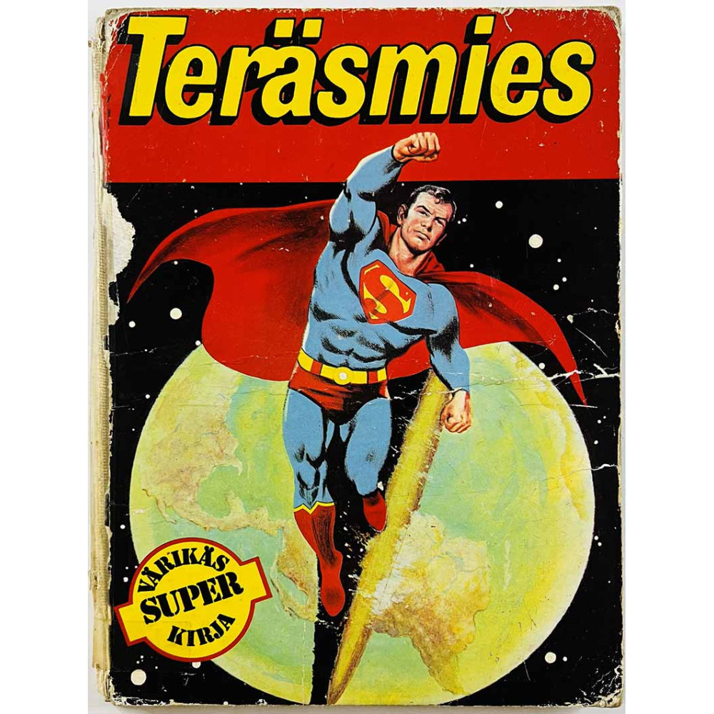 Teräsmies 1971  Värikäs Super Kirja sarjakuva