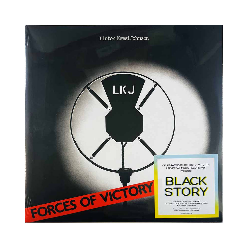 Johnson Linton Kwesi vinyl LP Forces Of Victory 2LP vinyl LP