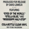 Grateful Dead vinyl LP Wake of the flood, cola-bottle clear vinyl vinyl LP