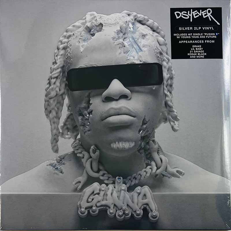 Gunna vinyl LP DS4EVER silver vinyl 2LP vinyl LP
