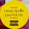 Omar Apollo – Live For Me vinyl LP Live For Me, white vinyl vinyl LP