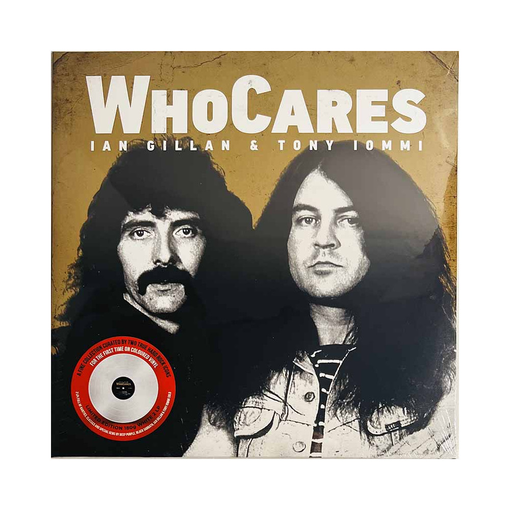 Ian Gillan & Tony Iommi 2012 0218082EMU WhoCares, white vinyl 2LP LP
