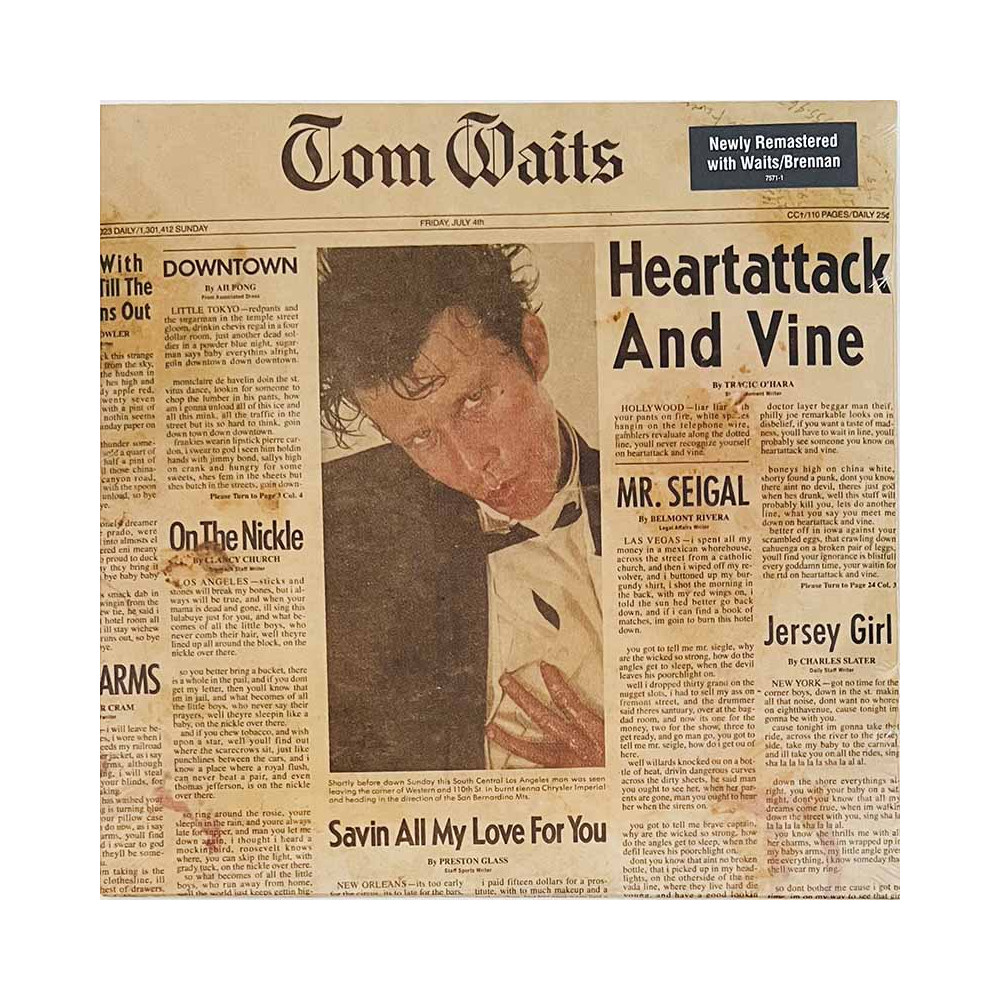 Waits Tom vinyl LP Heartattack and vine vinyl LP