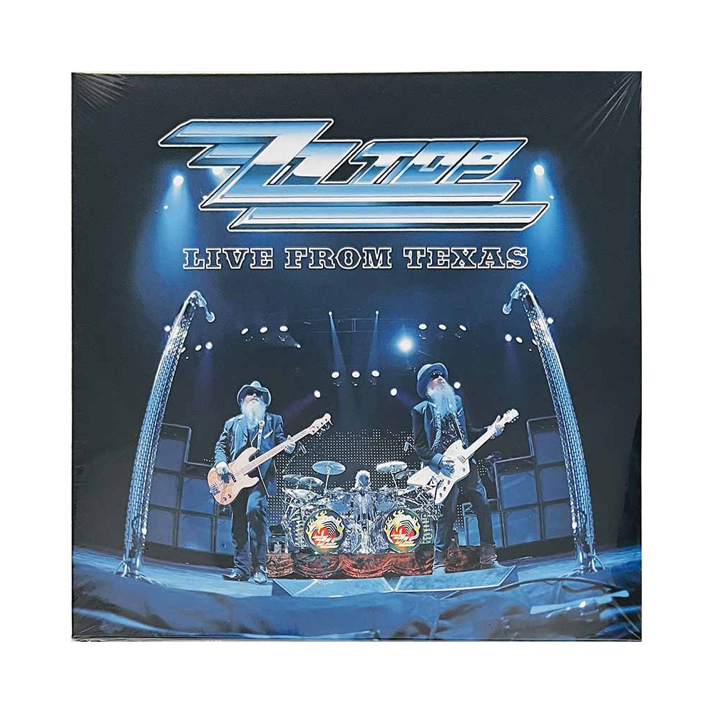 ZZ Top vinyl LP Live From Texas 2LP vinyl LP