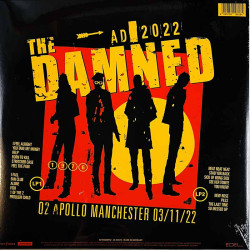 Damned 2022 0219828EMU AD 2022 (O2 Apollo Manchester 03/11/22) 2LP LP
