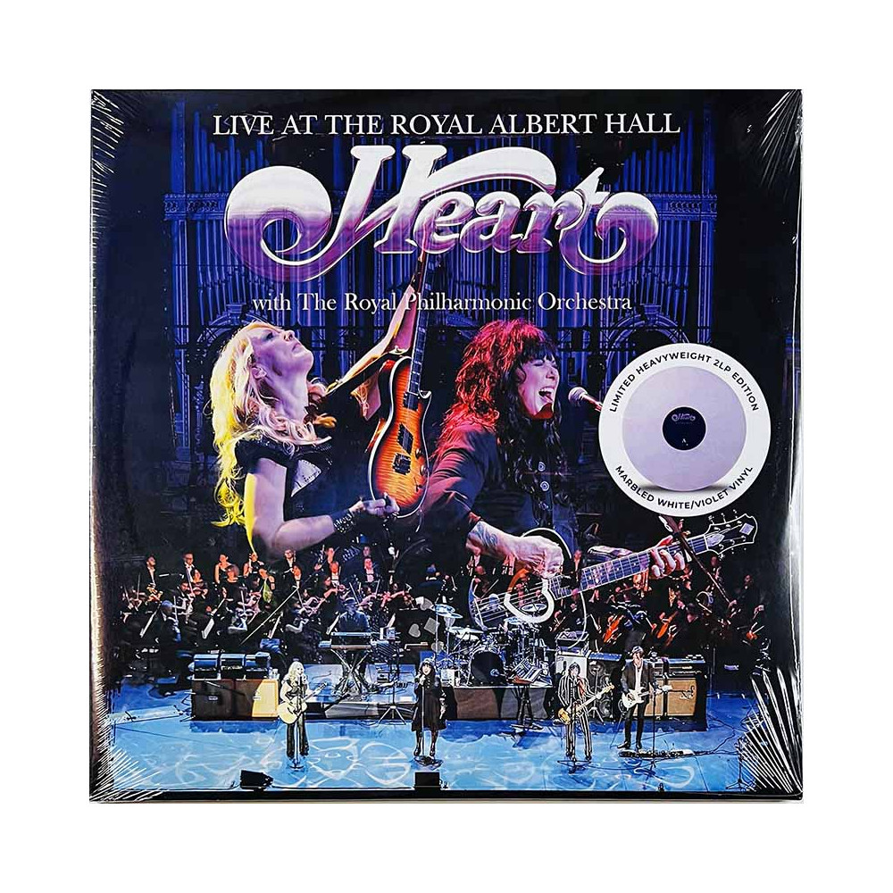 Heart vinyl LP Live at the Royal albert Hall 2LP vinyl LP