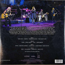 Heart vinyl LP Live at the Royal albert Hall 2LP vinyl LP