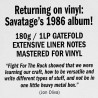 Savatage vinyl LP Fight for the rock vinyl LP