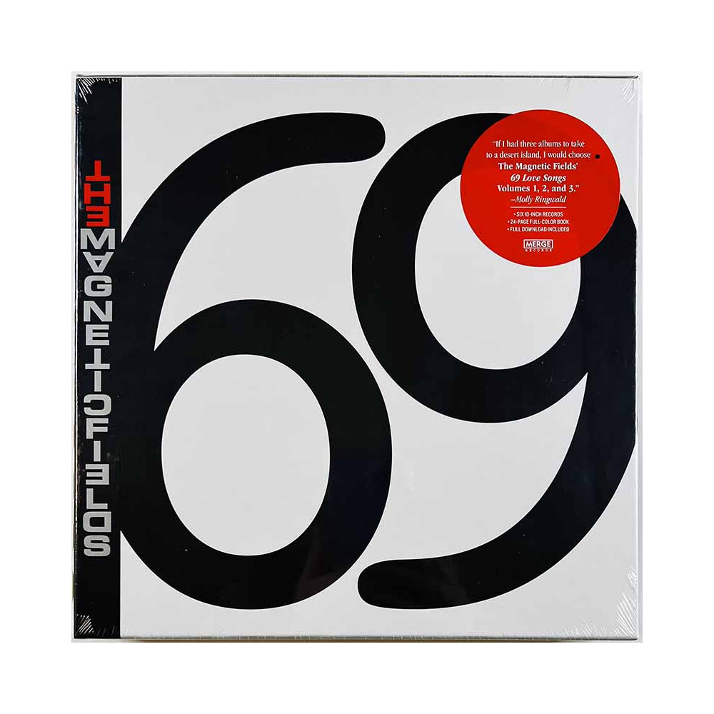 Magnetic Fields 2019 MRG 169 69 Love Songs 10-inch 6LP LP