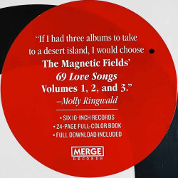 Magnetic Fields 2019 MRG 169 69 Love Songs 10-inch 6LP LP