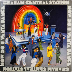 Graham Central Station LP kansi Now Do U Wanta Dance  kansi VG+ levy ei levyä kansi ilman levyä