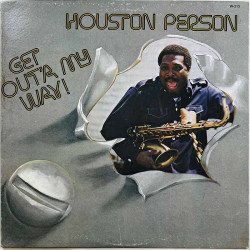 Person Houston LP kansi Get Out'a My Way!  kansi VG levy ei levyä kansi ilman levyä