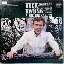Owens Buck LP kansi You’re for me  kansi VG levy ei levyä kansi ilman levyä