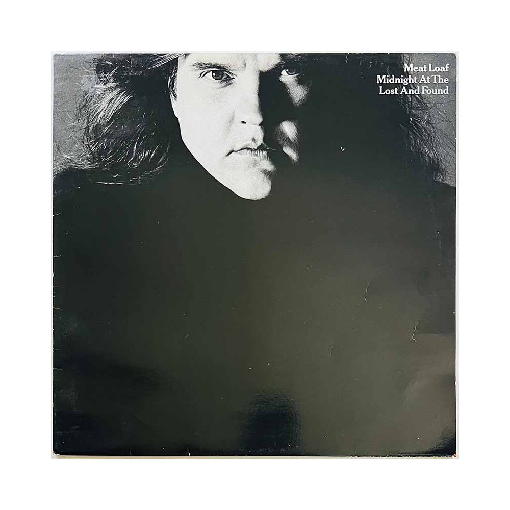 Meat Loaf LP kansi Midnight At The Lost And Found  kansi VG levy ei levyä kansi ilman levyä