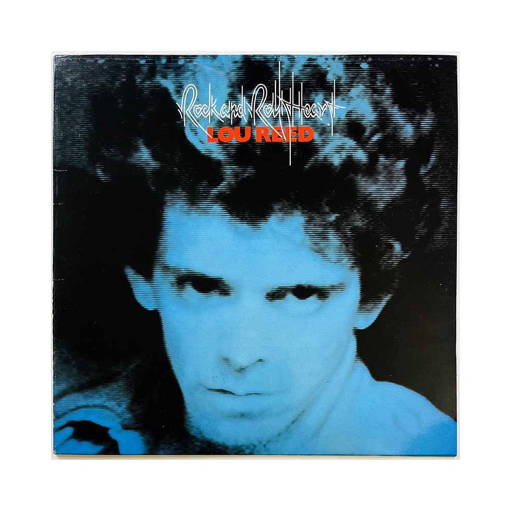 Reed Lou LP kansi Rock and Roll Heart  kansi EX- levy ei levyä kansi ilman levyä