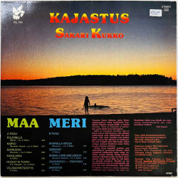 Kukko Sakari LP kansi Kajastus  kansi VG levy ei levyä kansi ilman levyä