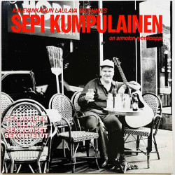 Kumpulainen Sepi 1992 FRLP-92002 Sekalaisen illan sekalaiset sekoittelut omslag utan vinyl